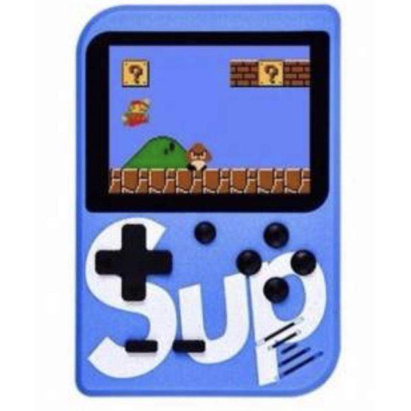 SUP handheld 400 in 1 Game Box - Blue