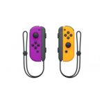 Nintendo Switch OLED with Neon Blue and Neon Red Joy-Con + Joy-Con Neon Purple/Neon Orange - تصویر 3
