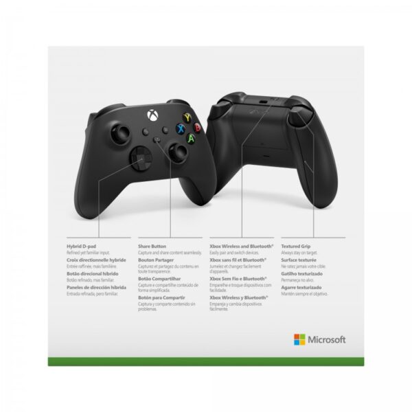 Xbox Wireless Controller – carbon black - تصویر 4
