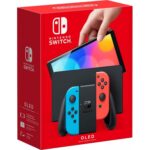 Nintendo Switch OLED with Neon Blue and Neon Red Joy-Con + Joy-Con Blue and Neon Yellow - تصویر 6