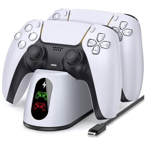 Dobe Charging Dock with Power Adapter for PS5 - تصویر 2