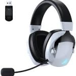 BL 100 pro white Gaming Headset wireless - تصویر 3