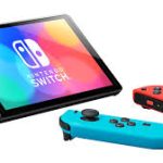 Nintendo Switch OLED with Neon Blue and Neon Red Joy-Con - Super Smash Pro Limited Edition Bundle - تصویر 2