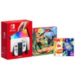 Nintendo Switch OLED Model with White Joy-Con + Ring Fit Adventures - تصویر 4