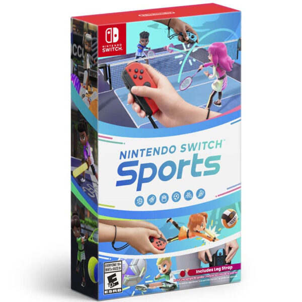 Nintendo Switch OLED with Neon Blue and Neon Red Joy-Con + Ring Fit Adventures - تصویر 2