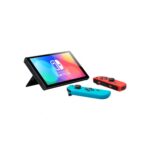 Nintendo Switch OLED with Neon Blue and Neon Red Joy-Con + Joy-Con Blue and Neon Yellow - تصویر 4