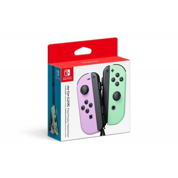 Nintendo Switch Joy-Con Controller Pair – Pastel Purple Pastel Green
