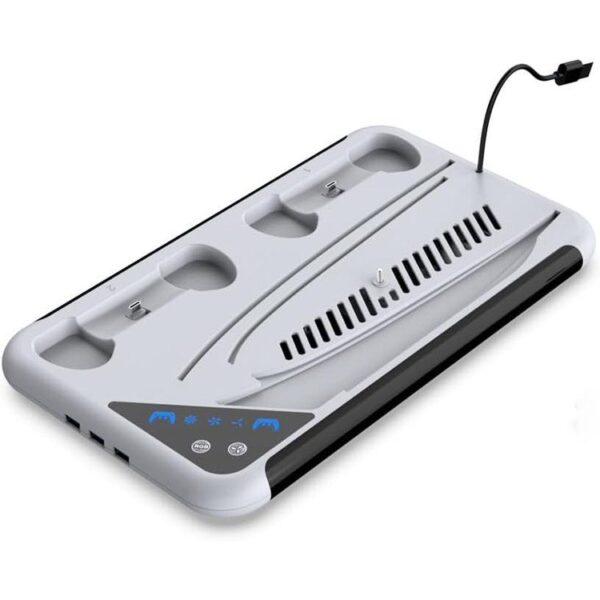 Dobe Multi-Function Cooling Charging Dock for PS5 - تصویر 2