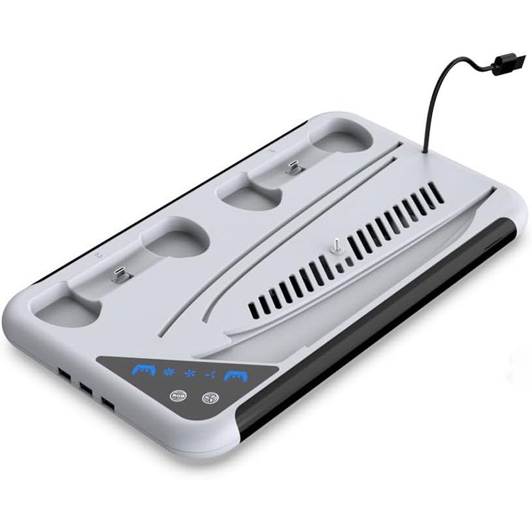 Dobe Multi-Function Cooling Charging Dock for PS5 Dobe Multi-Function Cooling Charging Dock for PS5