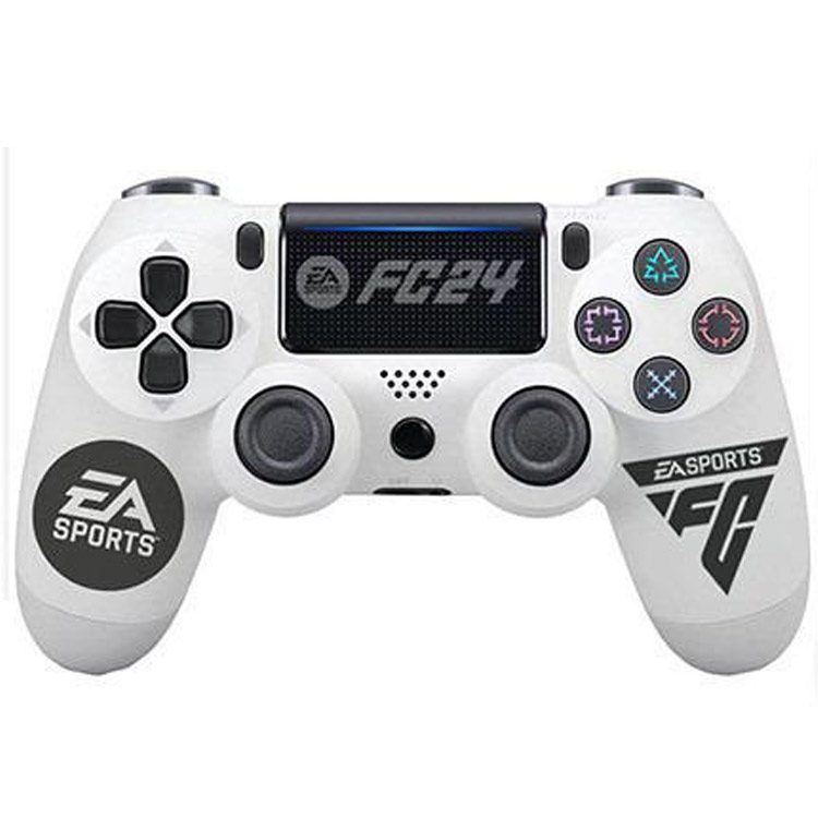 Double-motor Vibration 4 Wireless Controller - FC 24 White Double-motor Vibration 4 Wireless Controller - FC 24 White