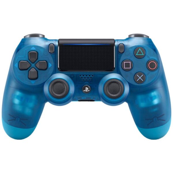DualShock 4 New Series - Exclusive Blue Crystal Edition high copy - تصویر 2
