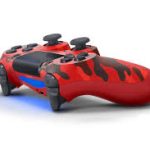 DualShock 4 - New Series - Red Camo high copy - تصویر 5