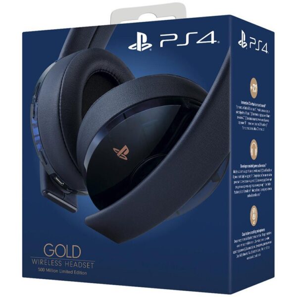 Gold Wireless Headset 500 Million Limited Edition - تصویر 7