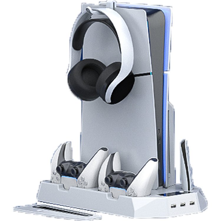 JAVRUNWOF Multifunctional Cooling Stand for PS5
