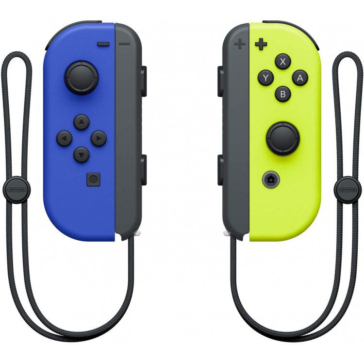Nintendo Switch Joy-Con Controller Pair - Blue Neon Yellow Nintendo Switch Joy-Con Controller Pair - Blue Neon Yellow