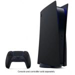 PS5 Face Plate Midnight Black Standard Edition - تصویر 4