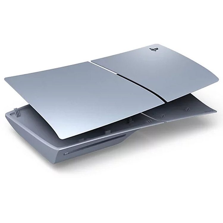 PS5 Slim Console Covers - Sterling Silver خرید کاور PS5 اسلیم - نقرهای