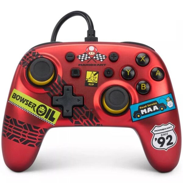 PowerA Nano Wired Controller for Nintendo Switch - Mario Kart - تصویر 2