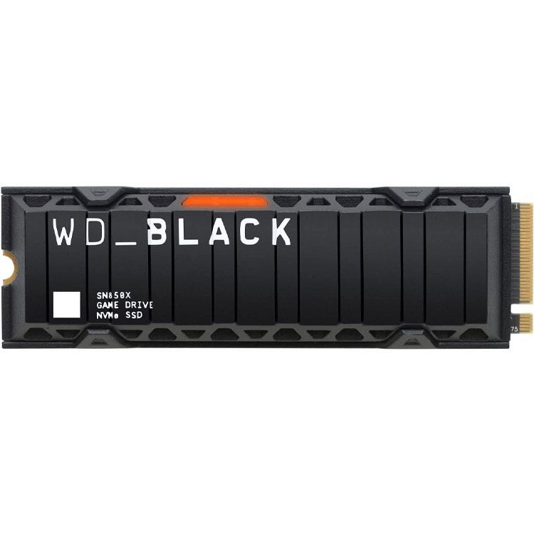 WD_BLACK SN850X NVMe SSD with Heatsink - 4TB