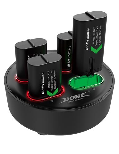پایه شارژر و باتری 1200 MA دسته XBOX مدل DOBE TYX-0645S