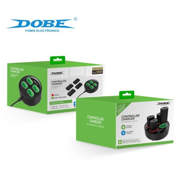 پایه شارژر و باتری 1200 MA دسته XBOX مدل DOBE TYX-0645S - تصویر 6