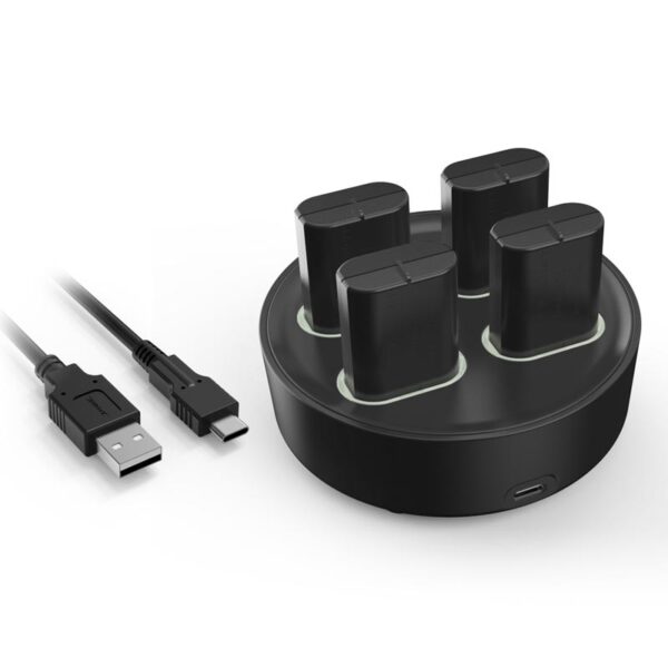 پایه شارژر و باتری 800 میلی آمپر دسته ایکس باکس مدل DOBE TYX-0645 - تصویر 3