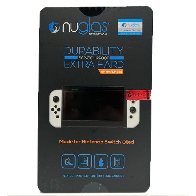 Nuglas Extreme Hard Protective Film for Nintendo Switch OLED Nuglas Extreme Hard Protective Film for Nintendo Switch OLED - تصویر 1