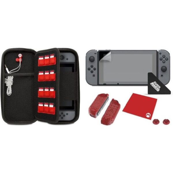 PDP Starter Set for Nintendo Switch - Mario M Edition - تصویر 2