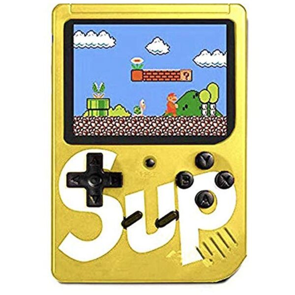 SUP handheld 400 in 1 Game Box - Yellow