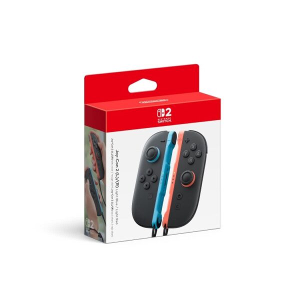 Joy-Con 2 Controllers - Light Red/Light Blue - تصویر 3