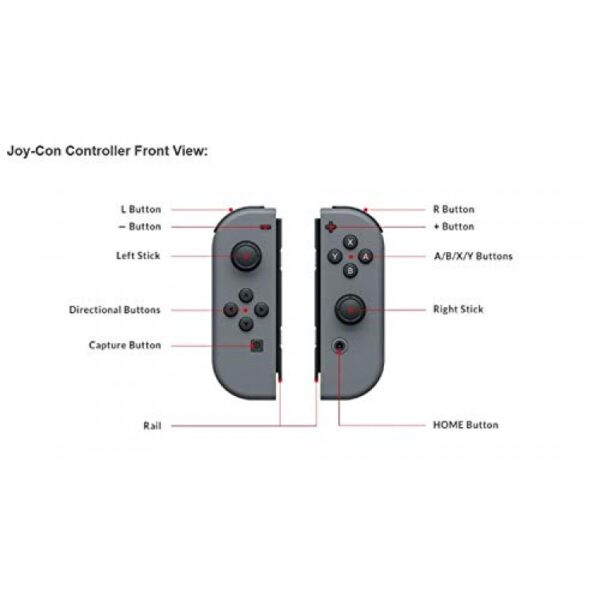 Nintendo Switch Joy-Con Controller Pair - Grey