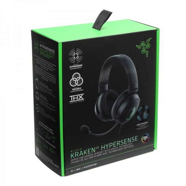 Razer Kraken v3 Hypersense Gaming Headset - تصویر 2