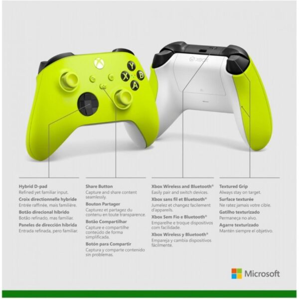 Xbox Wireless Controller - New Series - Electric Volt
