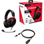 HyperX Cloud III Gaming Headset - Black/Red - تصویر 2