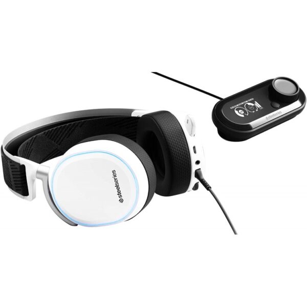 SteelSeries Arctis Pro Gaming Headset + GameDAC - White - تصویر 2