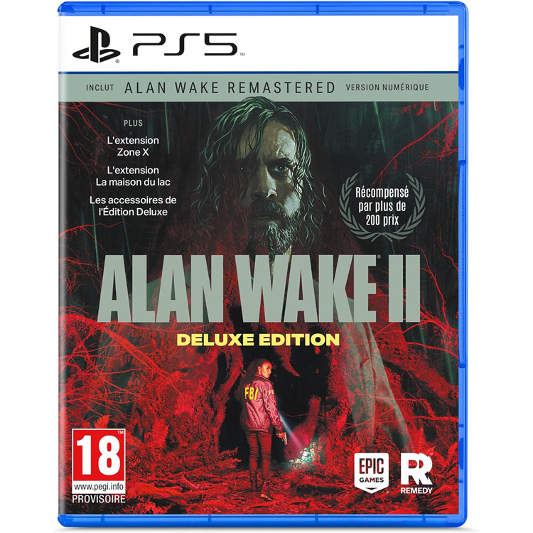 PS5 Pro Boost Alan Wake 2 Deluxe Edition - PS5