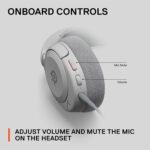 SteelSeries Arctis Nova 1 Gaming Headset - White - تصویر 2