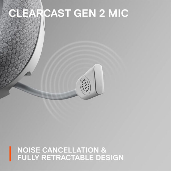 SteelSeries Arctis Nova 1 Gaming Headset - White - تصویر 3