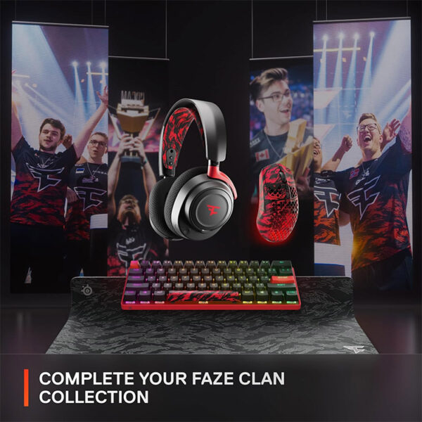 Steelseries Arctis Nova 7 Wireless Gaming Headset -FaZe Clan Edition - تصویر 4