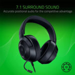 Razer Kraken X Lite 7.1 Gaming Headset - Black - تصویر 3