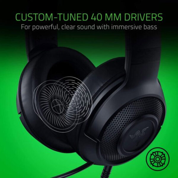 Razer Kraken X Lite 7.1 Gaming Headset - Black - تصویر 2