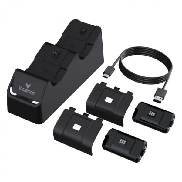 SparkFox Dual Charging Station for XBOX Series X-S