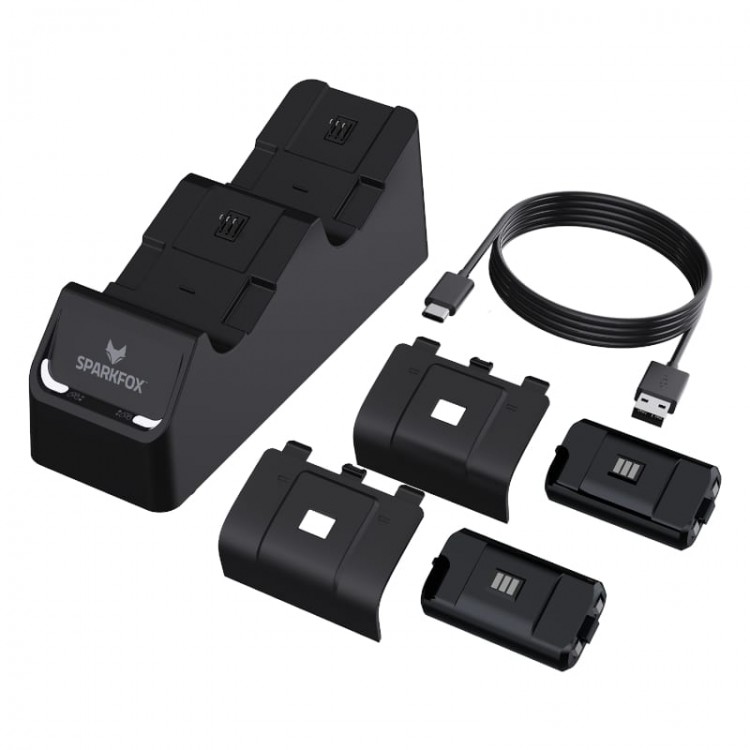 SparkFox Dual Charging Station for XBOX Series X-S