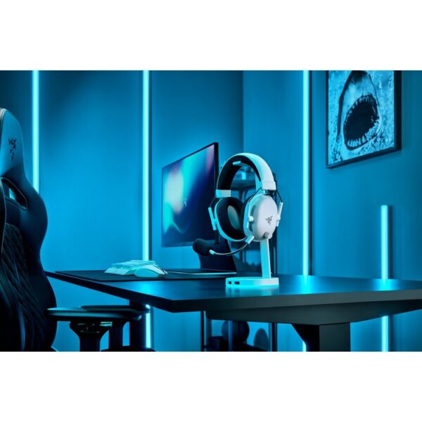 Razer Blackshark v2 Pro Wireless eSports Headset - White - 2023 Edition - تصویر 3