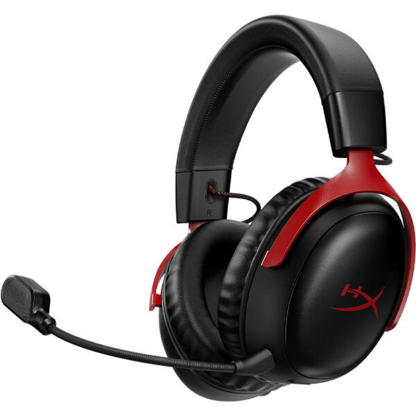 HyperX Cloud III Wireless Gaming Headset - Black/Red