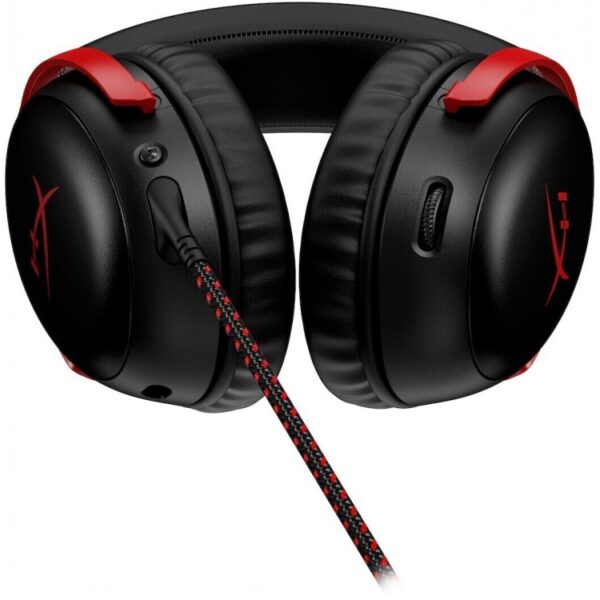 HyperX Cloud III Gaming Headset - Black/Red - تصویر 7