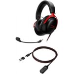 HyperX Cloud III Gaming Headset - Black/Red - تصویر 8