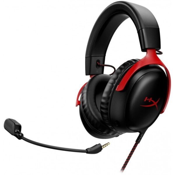 HyperX Cloud III Gaming Headset - Black/Red - تصویر 9