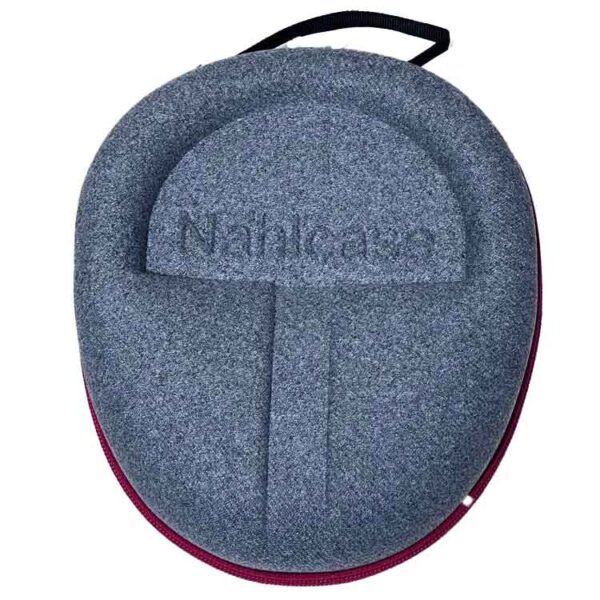 Nahl Headset Hard Case - Grey/Red