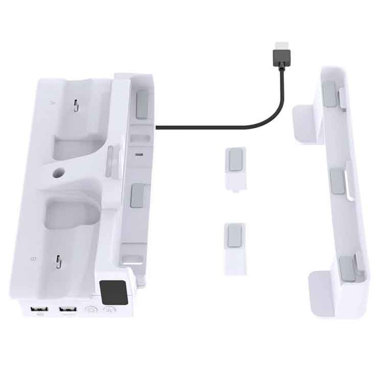 PGTECH RGB Horizontal Console Bracket for PS5 Slim